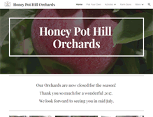 Tablet Screenshot of honeypothill.com